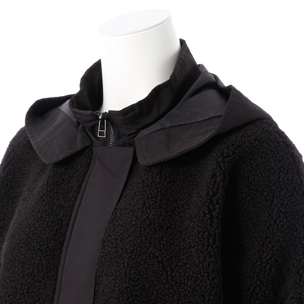 クインティ（QUINTY）/【大きいサイズレディース】異素材×ボア