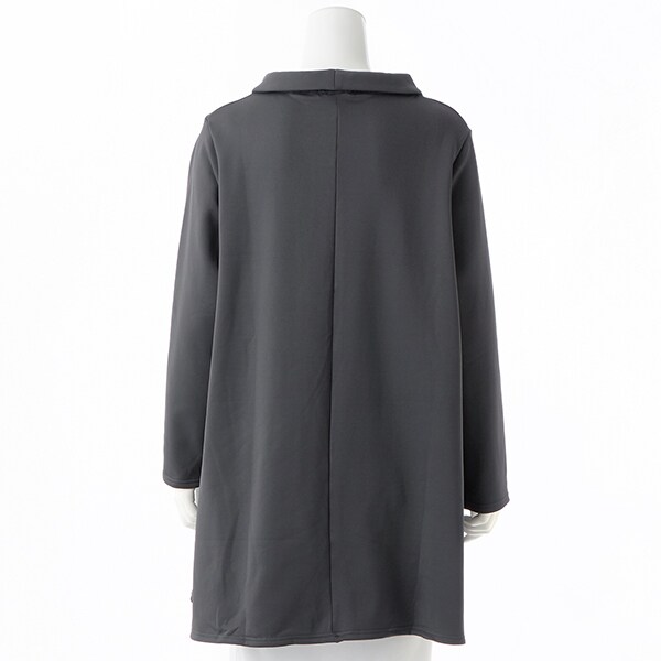 クインティ（QUINTY）/【大きいサイズのレディース】ストレッチ素材の軽くて着心地抜群のチュニックドレス【日本製】_1