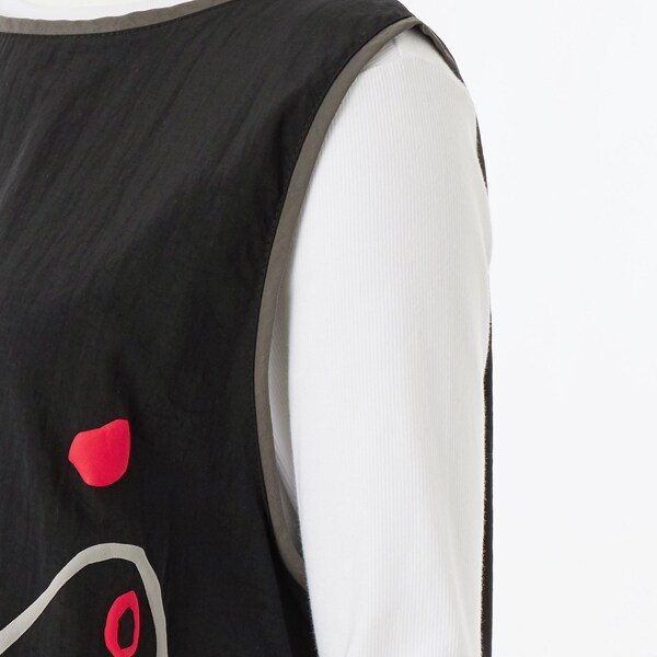 クインティ（QUINTY）/【大きいサイズレディース】配色切替プリント