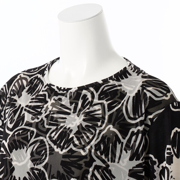 クインティ（QUINTY）/【大きいサイズレディース】フラワープリント