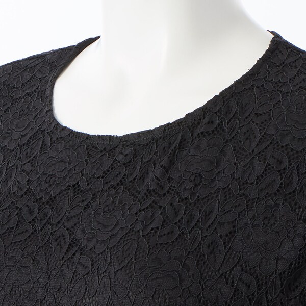 クインティ（QUINTY）/【大きいサイズレディース】ストレッチレースチュニックブラウス