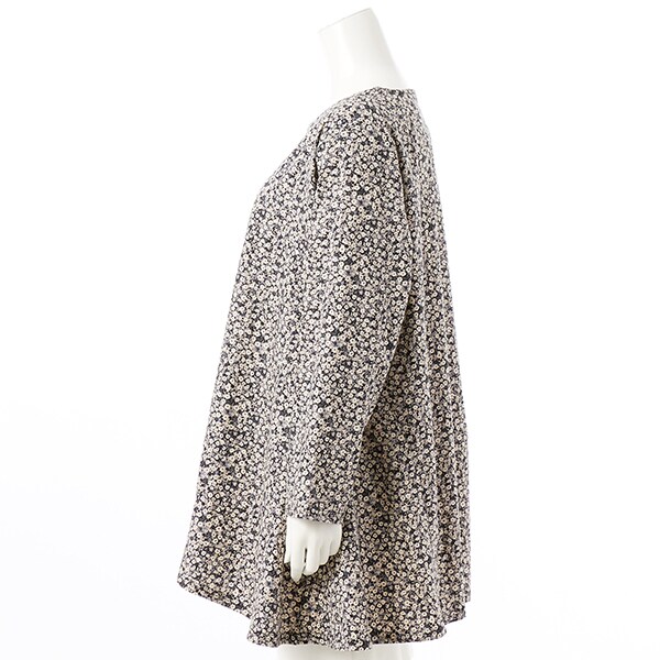 クインティ（QUINTY）/【大きいサイズレディース】ビエラ微起毛小花