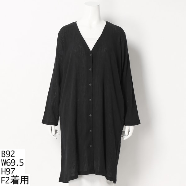 ターシャルビー（Tasha Ruby）/【大きいサイズレディース】楊柳ロング