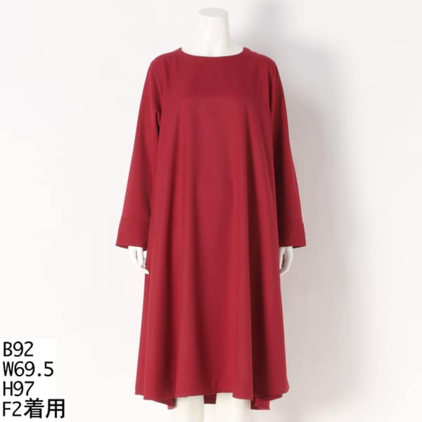 ターシャルビー（Tasha Ruby）/【大きいサイズレディース】ウルコフレアロングワンピース(日本製) ターシャルビー（Tasha Ruby）/【大きいサイズレディース】ウルコ