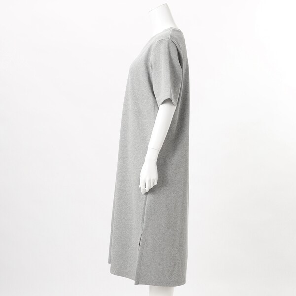 ターシャルビー/【大きいサイズレディース】ストレッチフライスワンピース【日本製】（セットアップ11274） ターシャルビー/【大きいサイズレディース】ストレッチフライス