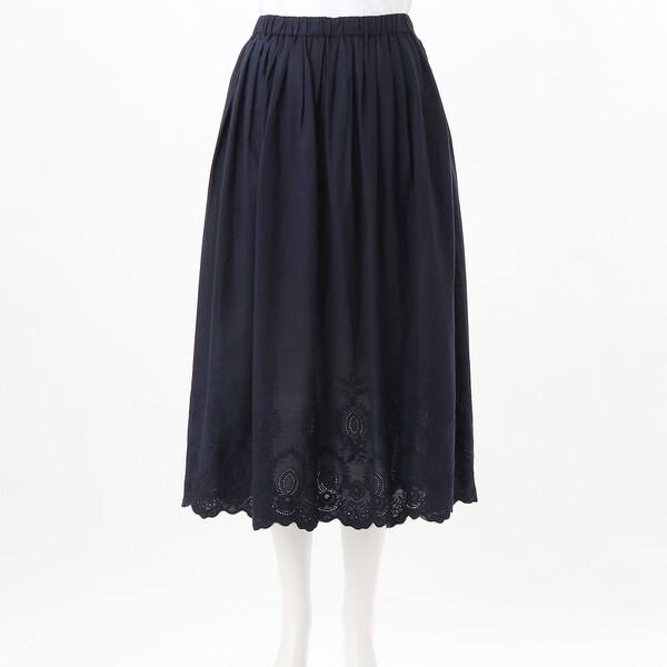 ターシャルビー/【大きいサイズレディース】刺繍レースコットン