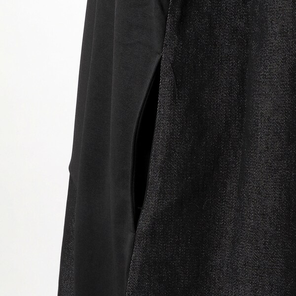 ターシャルビー（Tasha Ruby）/【大きいサイズレディース】ファスナー使いデニム切り替えワンピース ターシャルビー（Tasha Ruby）/【大きいサイズレディース】ファスナー