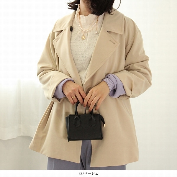レスウェル（leswel）/【L〜5L】ミドル丈 トレンチコートの通販は