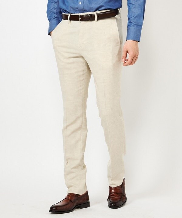 クラウデッドクローゼット（CROWDED CLOSET）/【Reflax(リフラクス)】スラブツイル イージーケアパンツ