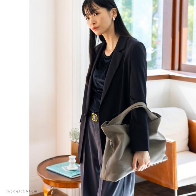 ヴィータフェリーチェ VitaFelice 本革2wayトートバッグ （BLACK） セール本革ハンドル2WAYトートバッグ（トートバッグ）｜VitaFelice