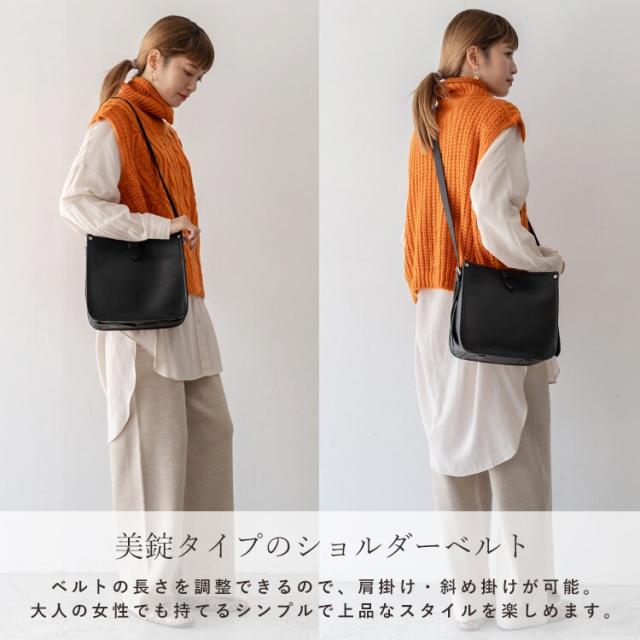 ヴィータフェリーチェ（VitaFelice）/本革スクエアショルダーバッグ【aroco/アロコ】_4