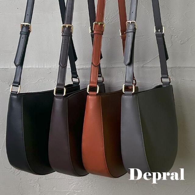 ヴィータフェリーチェ（VitaFelice）/半月型ショルダーバッグ【Depral