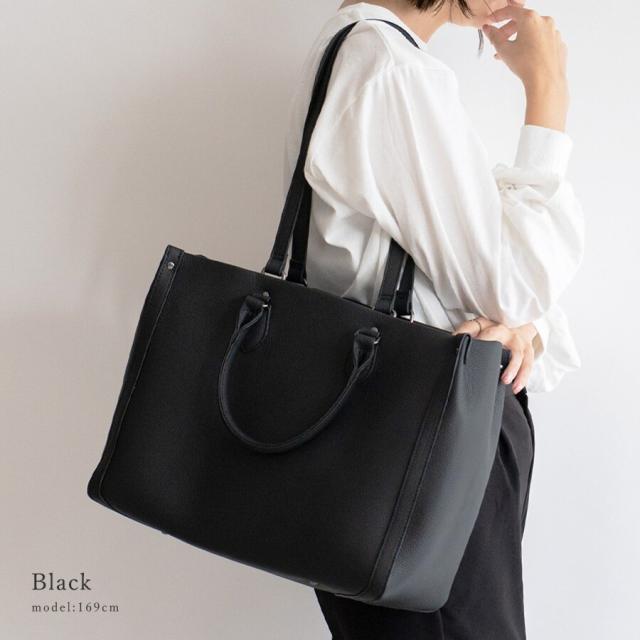 ヴィータフェリーチェ（VitaFelice）/ダブルハンドル本革トートバッグ 【Depral/デプラル】