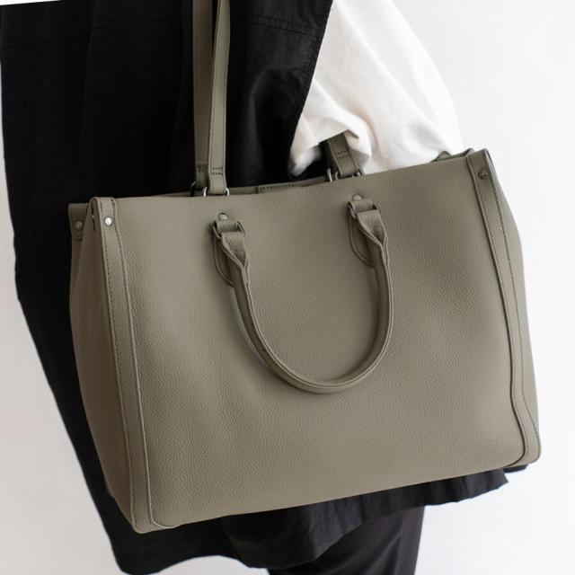 ヴィータフェリーチェ（VitaFelice）/ダブルハンドル本革トートバッグ 【Depral/デプラル】