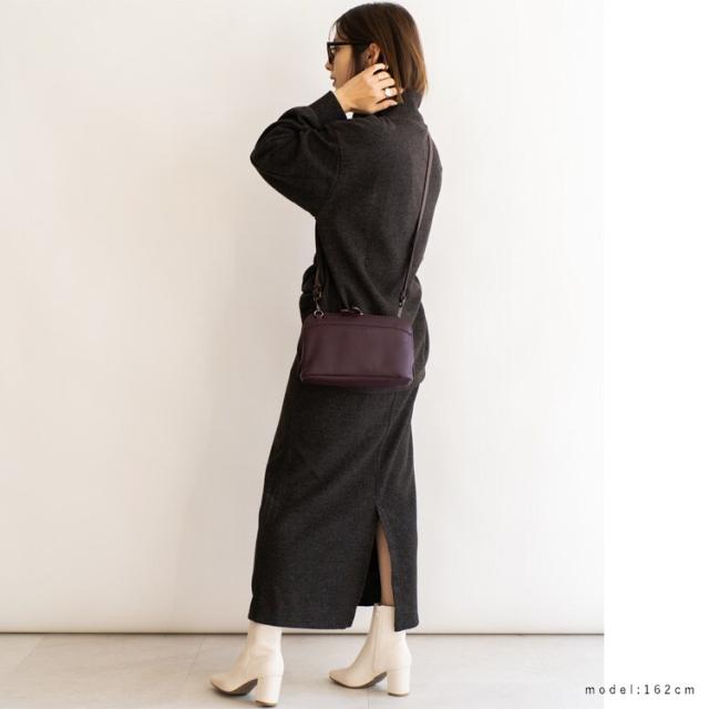 ヴィータフェリーチェ（VitaFelice）/長財布付き本革ショルダー