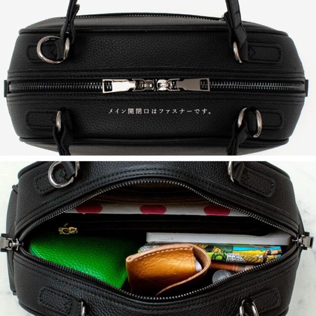 ヴィータフェリーチェ（VitaFelice）/本革2wayハーフムーンバッグ