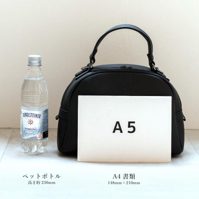 ヴィータフェリーチェ（VitaFelice）/本革2wayハーフムーンバッグ