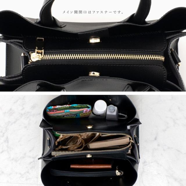 ヴィータフェリーチェ(VitaFelice)/3ルーム2WAYハンドバッグ【Depral/デプラル】※セレモニー向けの通販は ヴィータフェリーチェ(VitaFelice)/3ルーム2WAYハンドバッグ【Depral/デプラル】※セレモニー向けの通販は