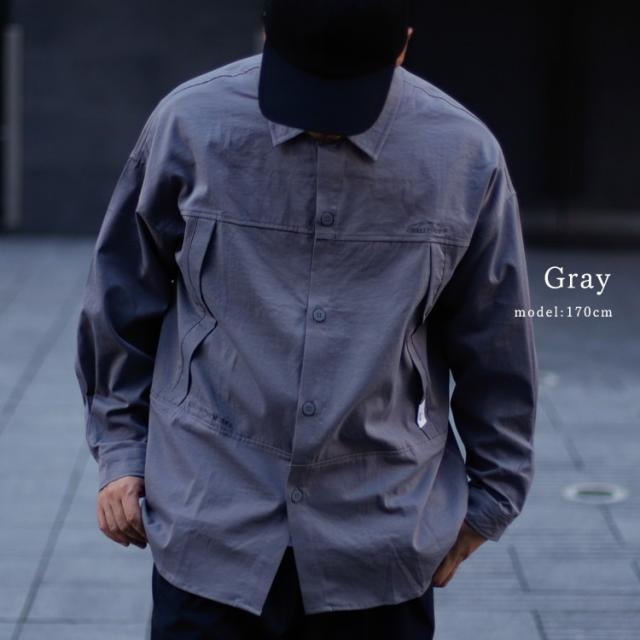 ヴィータフェリーチェ（VitaFelice）/オーバーサイズ デザインルーズシャツ【aroco/アロコ】の通販は 5,005円