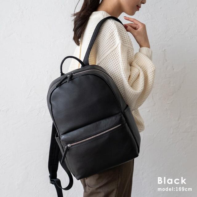 ヴィータフェリーチェ（VitaFelice）/7ポケット本革リュック【aroco/アロコ】