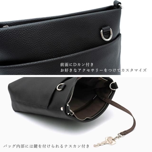 ヴィータフェリーチェ（VitaFelice）/ 本革2WAYショルダーバッグ【aroco/アロコ】_11