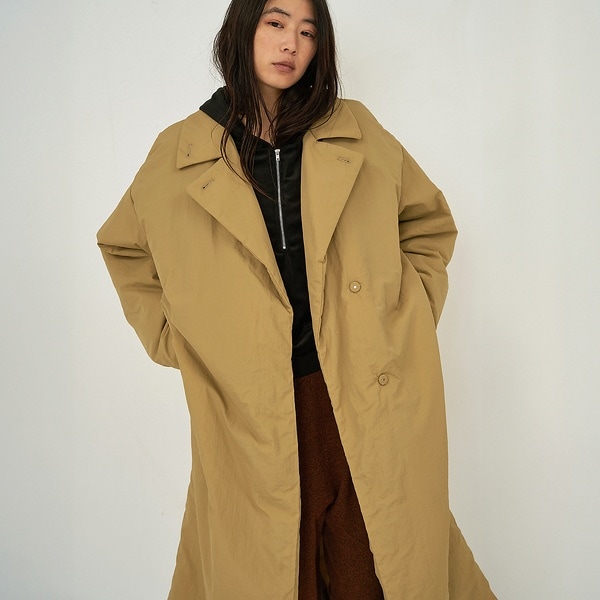 ノミネ（NOMINE）/３WAYカラー中綿ロングコート【予約】