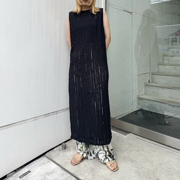 ノミネ（NOMINE）/【iocus】ストライプレースバックオープントップスの通販は 8,316円