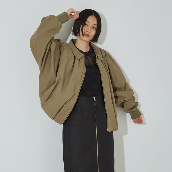 ノミネ（NOMINE）/【miry】バルカラー ドルマン ブルゾン