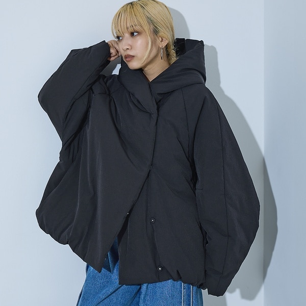 ノミネ（NOMINE）/中綿 ボリューム フード ブルゾン