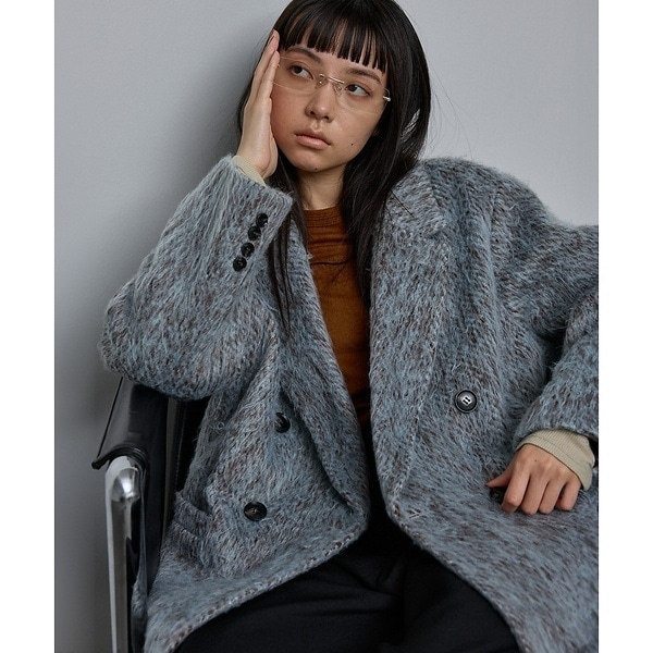 ノミネ（NOMINE）/シャギー ジャケット コート / ジャコット