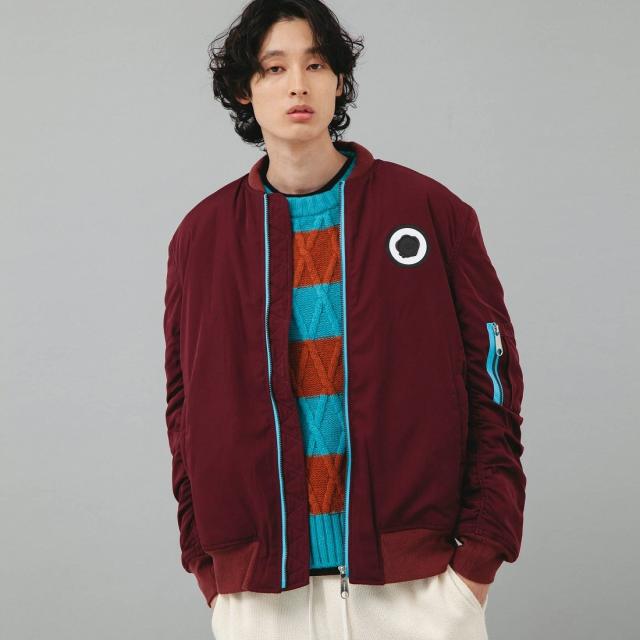 VIKTOR&ROLF  ヴィクターアンドロルフ ジップ ブルゾン ジャケット ヴィクターアンドロルフ/VIKTOR&ROLF(ヴィクター＆ロルフ) 配色