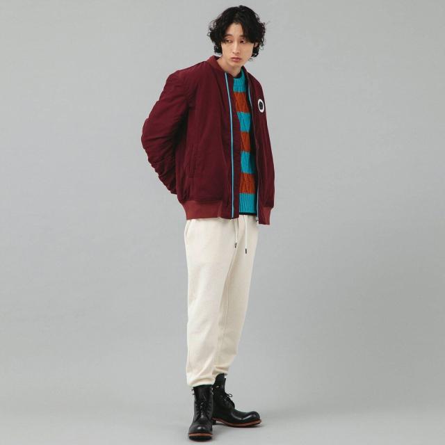 ヴィクターアンドロルフ/VIKTOR&ROLF(ヴィクター＆ロルフ) 配色ジップブルゾン