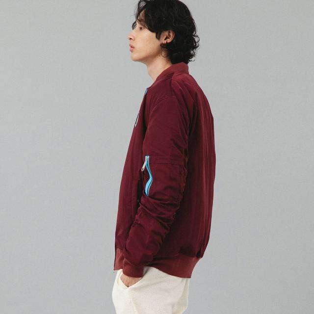 ヴィクターアンドロルフ/VIKTOR&ROLF(ヴィクター＆ロルフ) 配色ジップブルゾン