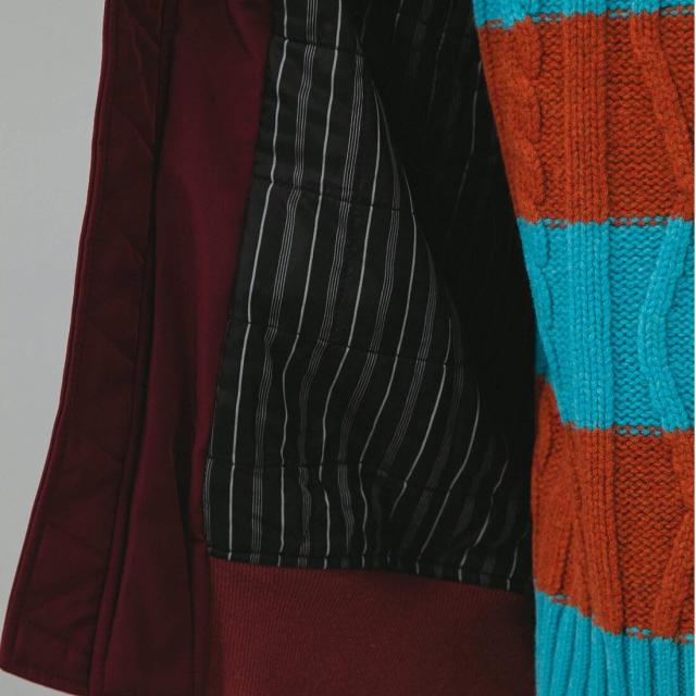 ヴィクターアンドロルフ/VIKTOR&ROLF(ヴィクター＆ロルフ) 配色ジップブルゾン