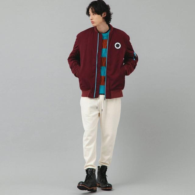 ヴィクターアンドロルフ/VIKTOR&ROLF(ヴィクター＆ロルフ) 配色ジップブルゾン