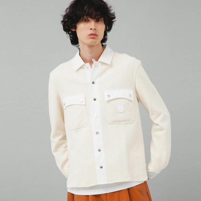 ヴィクターアンドロルフ/VIKTOR&ROLF(ヴィクター＆ロルフ) バイカラードットボタンシャツ