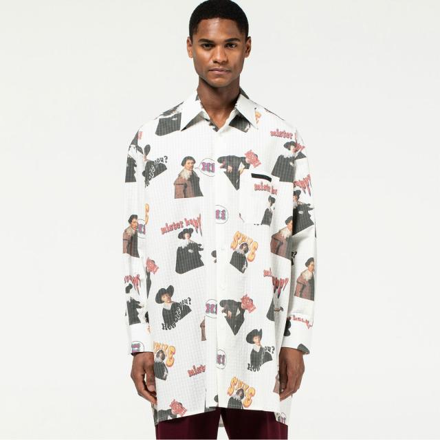 ヴィクターアンドロルフ/VIKTOR&ROLF(ヴィクター＆ロルフ) EYE GUYロングシャツ_12