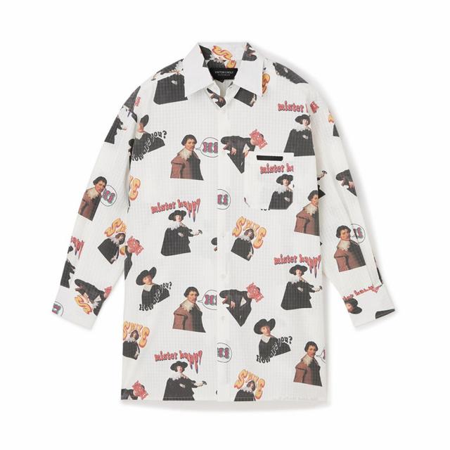 ヴィクターアンドロルフ/VIKTOR&ROLF(ヴィクター＆ロルフ) EYE GUYロングシャツ ヴィクターアンドロルフ/VIKTOR&ROLF(ヴィクター＆ロルフ) EYE GUY