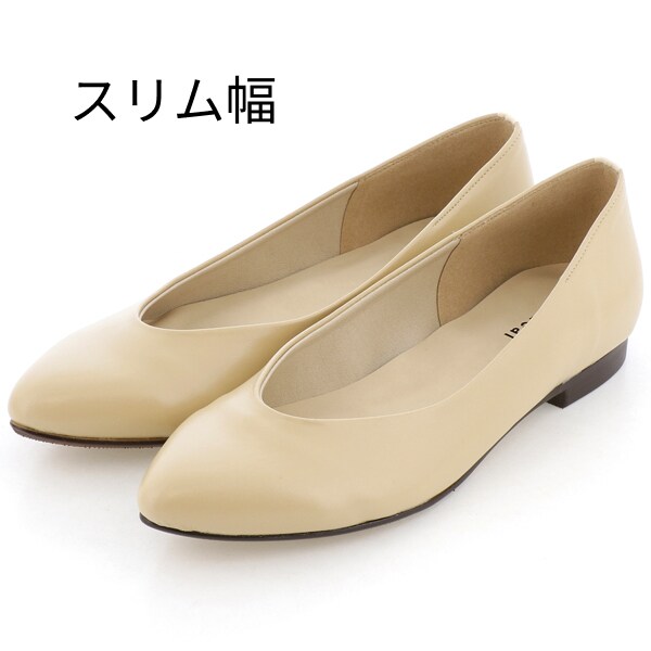 An ideal（An ideal）/【スリム幅/1．5cmヒール】ポインテッドトゥ＊幅