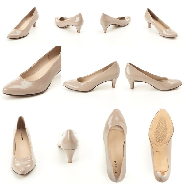 An ideal（An ideal）/【ワイド幅/5．0cmヒール】ポインテッドトゥ＊幅が選べるパンプス An ideal（An ideal）/【ワイド幅/5．0cmヒール】ポインテッドトゥ＊幅