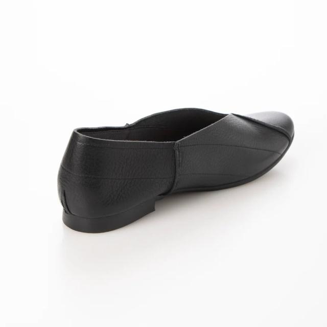 クリー（Creer）/Vカットラインレザーフラットシューズ の通販はau PAY