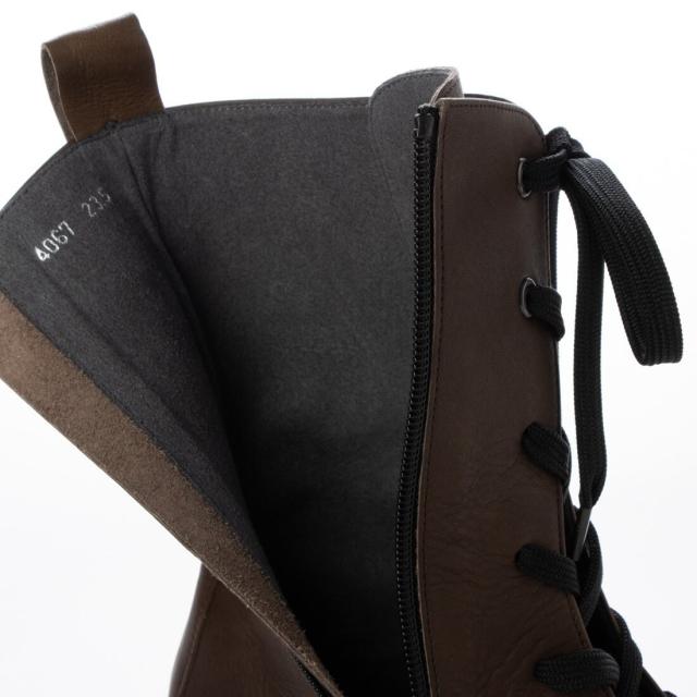 クリー（Creer）/23秋冬6cm本革レースアップブーツ