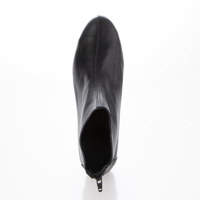 クリー（Creer）/24秋冬新作2．5cm本革一枚仕立てソフトアンクルブーツ