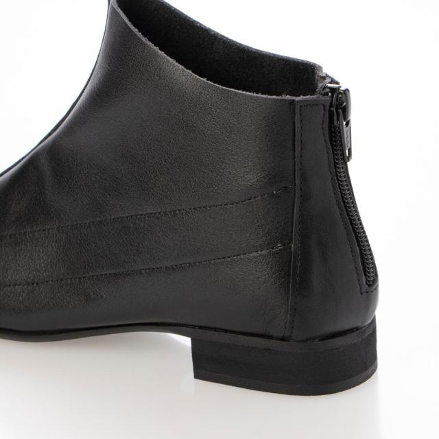 クリー（Creer）/24秋冬新作2．5cm本革一枚仕立てソフトアンクルブーツ クリー（Creer）/24秋冬新作2．5cm本革一枚仕立てソフトアンクルブーツ