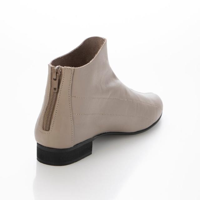 クリー（Creer）/24秋冬新作2．5cm本革一枚仕立てソフトアンクルブーツ