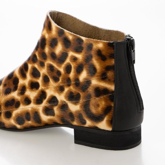 クリー（Creer）/24秋冬新作2．5cm本革一枚仕立てソフトアンクルブーツ