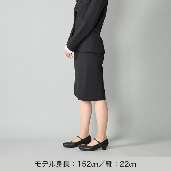 イング（シューズ）（ing）/【マイナビ掲載】ストラップ付ブラックプレーンパンプス_17