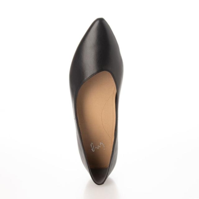 イング（シューズ）（ing）/アシンメトリーカットフラットパンプスの