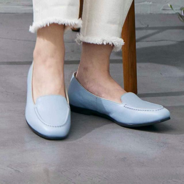 イング（シューズ）（ing）/【サスティナブルシリーズ】フラットモカシューズ