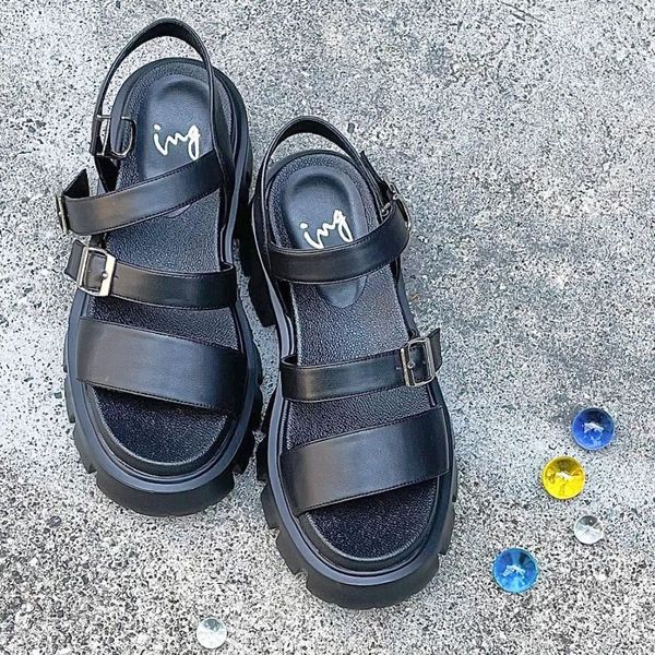 イング（シューズ）（ing）/厚底ストラップサンダル